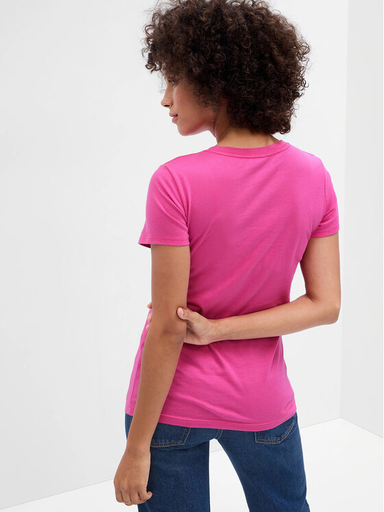 Gap Gap T-Shirt 268820-89 Różowy Regular Fit