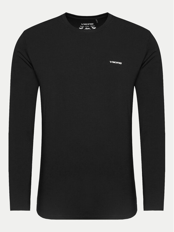 Viking Viking Longsleeve 500/25/9322 Чорний Regular Fit