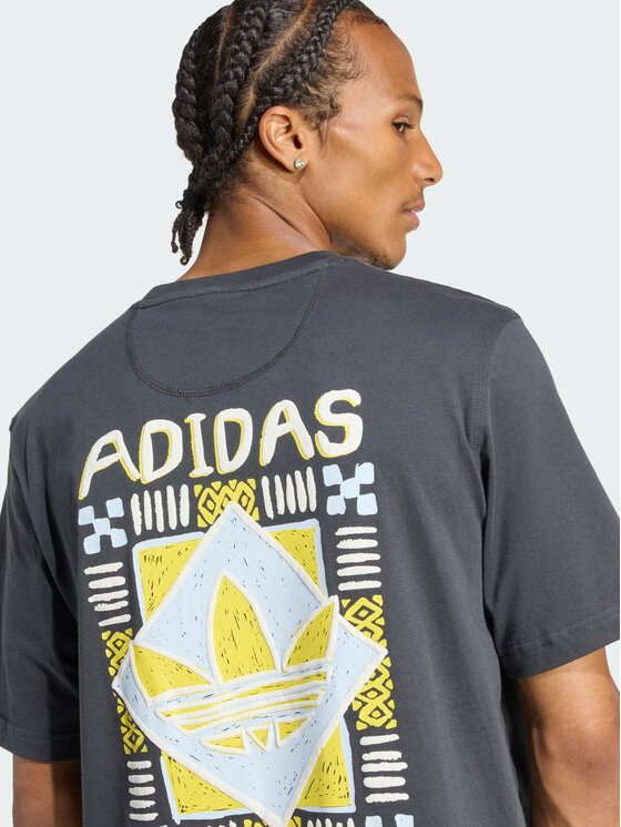 adidas adidas T-Shirt 156529 Szary Loose Fit