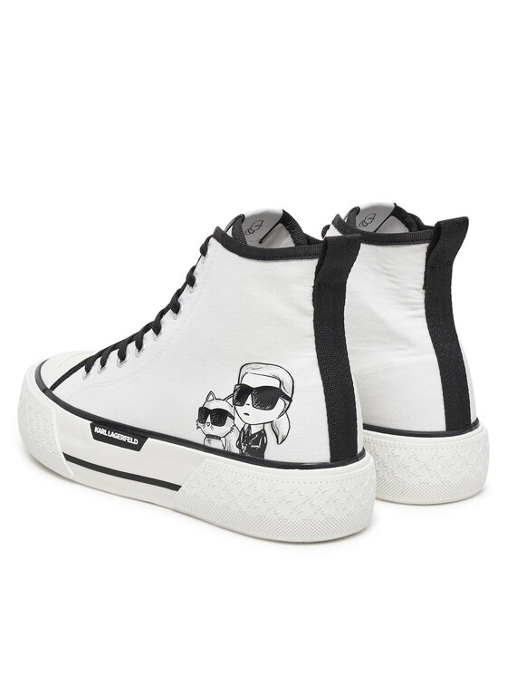 KARL LAGERFELD KARL LAGERFELD Trampki KL60654T Biały