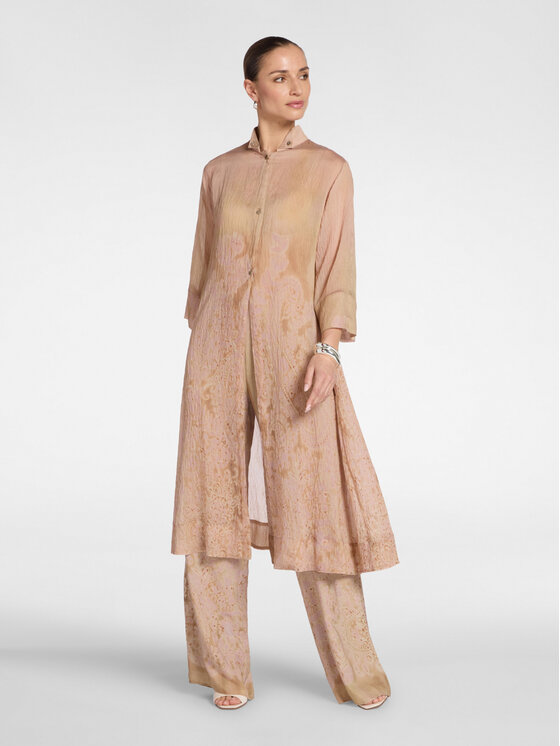 Elena Mirò Elena Mirò Blusa 2003Z000046N001 Crema A-Line Fit