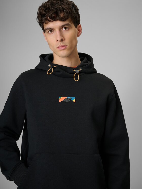 4F 4F Felpa 4FRSS26TSWSM2894-20S Nero Regular Fit