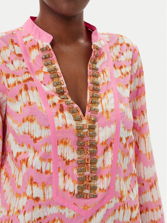 LOLA CASADEMUNT LOLA CASADEMUNT Літня сукня LS2516068 Рожевий Regular Fit