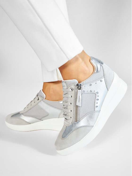 Geox Sneakers D Stardust B D1530B 02210 C1010 Gris