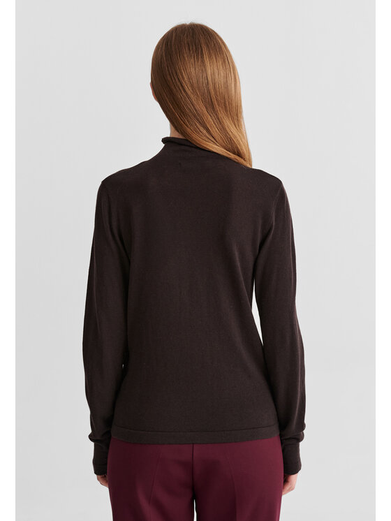 TATUUM TATUUM Sweter NEKORI 1 Brązowy Classic Fit