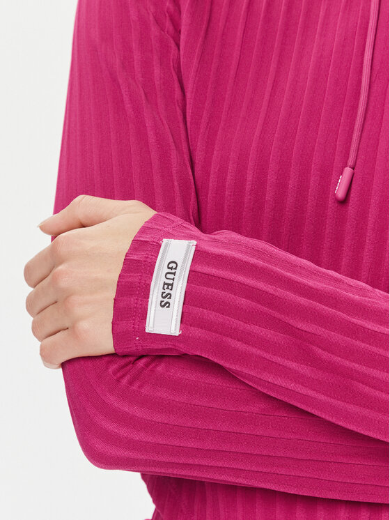 Guess Guess Суитшърт Anneka V4RQ03 KC2U2 Розов Regular Fit