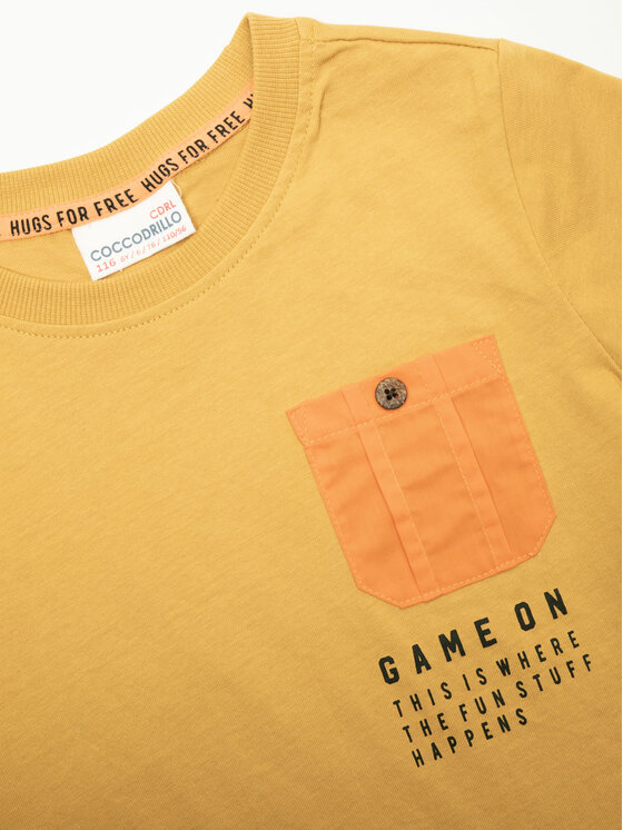 T-shirt WC2143204GOI Giallo Regular Fit