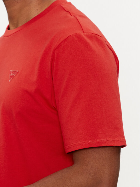 Guess Guess T-Shirt F3GI00 K8HM0 Czerwony Regular Fit