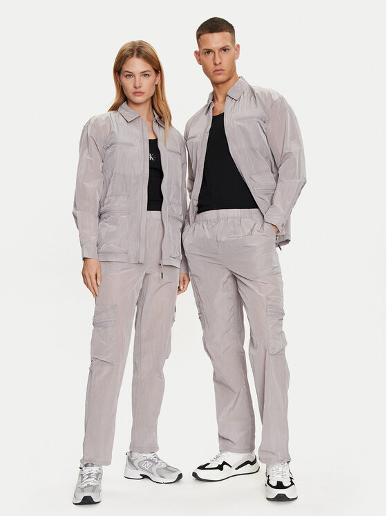 Rains Rains Πουκάμισο Kano Overshirt 19220 Γκρι Regular Fit