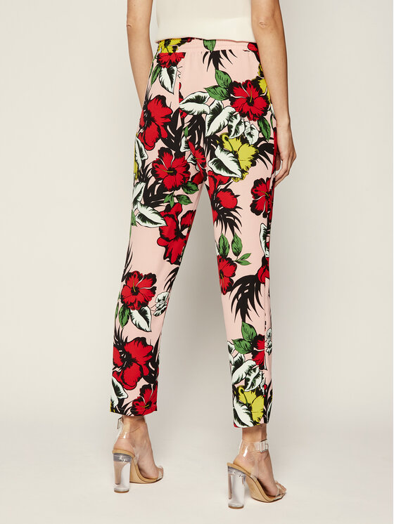Pantaloni di tessuto F19201 T5160 Multicolore