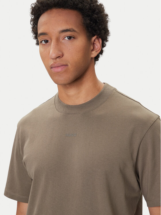 HUGO HUGO Majica Dapolino 50488330 Zelena Relaxed Fit