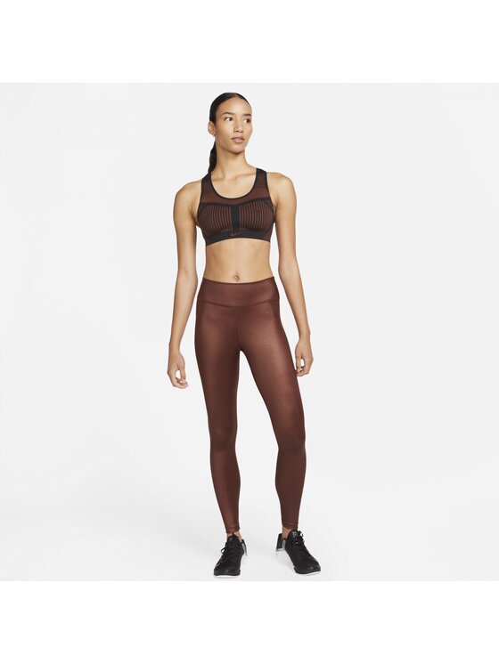 Nike Nike Reggiseno sportivo FE/NOM Flyknit Marrone