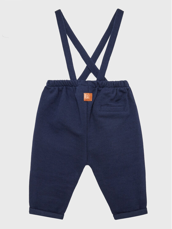 United Colors Of Benetton United Colors Of Benetton Pantaloni di tessuto 3WYDAF00K Blu scuro Regular Fit