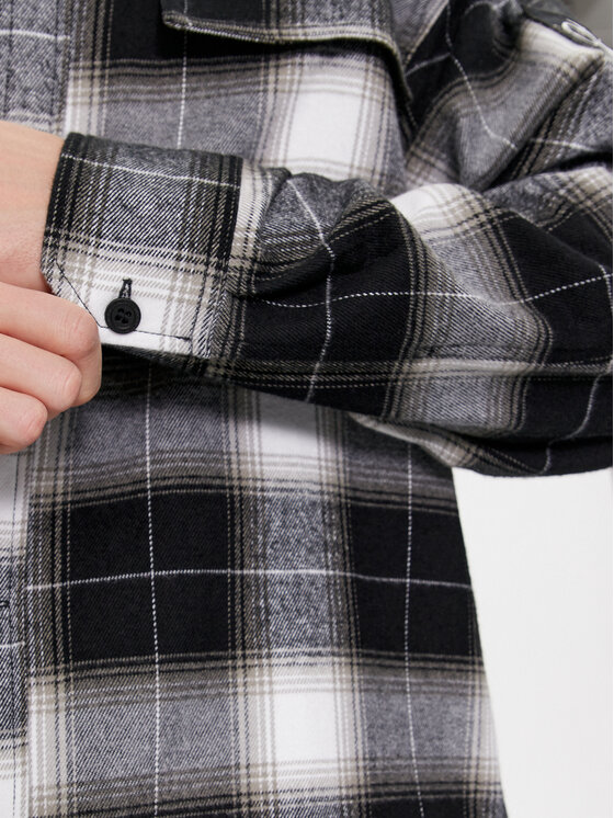 Calvin Klein Jeans Calvin Klein Jeans Srajca Check Shirt J30J324611 Črna Regular Fit