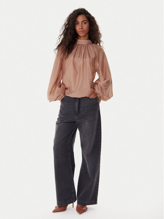 ViCOLO ViCOLO Särkpluus TF0314 Pruun Regular Fit