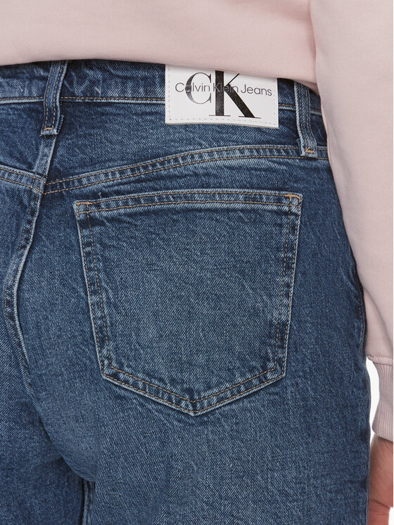 Calvin Klein Jeans Calvin Klein Jeans Jeans hlače Authentic J20J222454 Modra Bootcut Fit