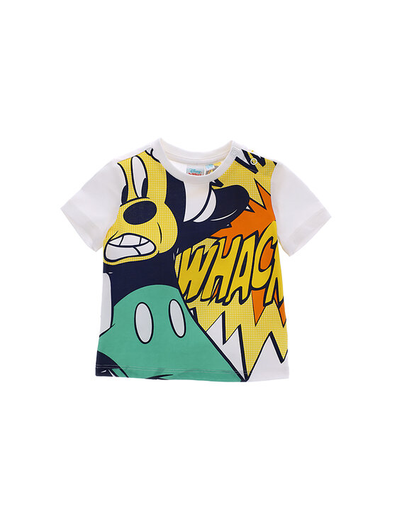 Original Marines Original Marines Тишърт DDPV0390NM Екрю Regular Fit