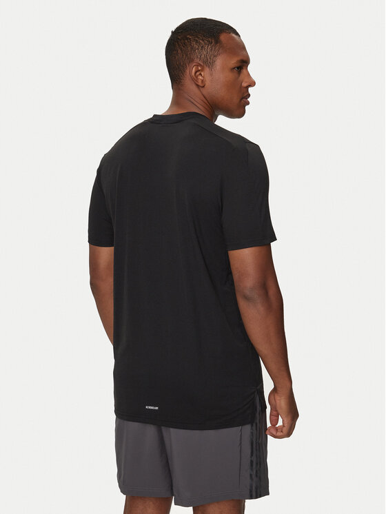 adidas adidas Koszulka techniczna Designed for Training IK9725 Czarny Slim Fit