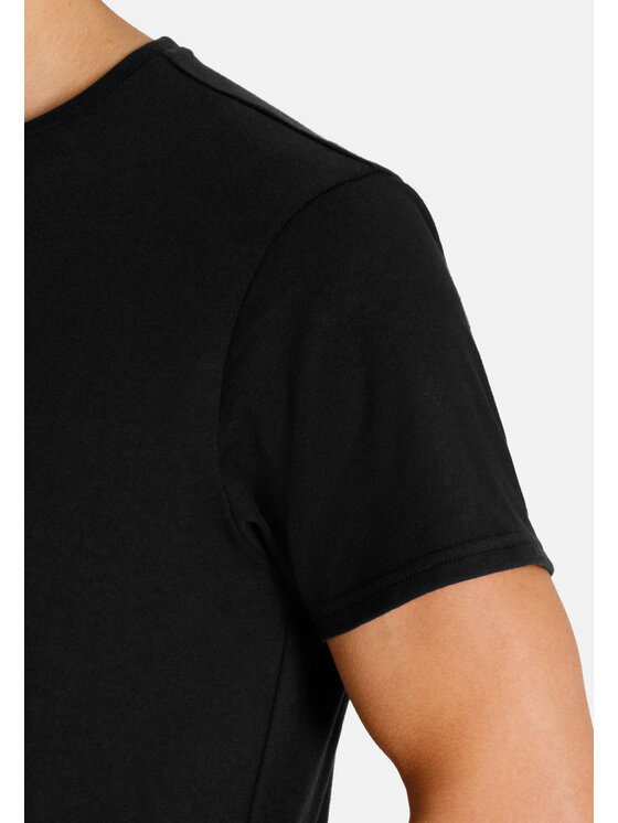 Camano Camano T-Shirt 25052 Czarny Slim Fit