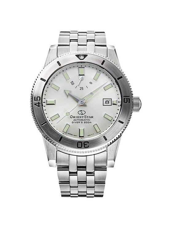 Orient Star Orient Star Zegarek RE-AU0502S00B Srebrny