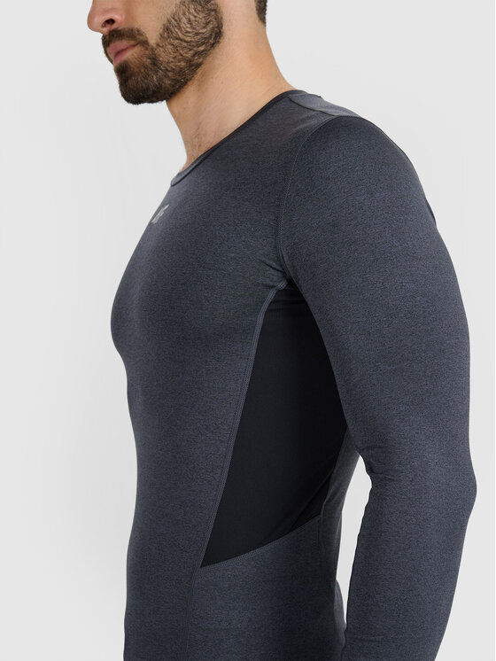 4F 4F Funkčné tričko MULTI ACTIVE Tmavosivá Slim Fit
