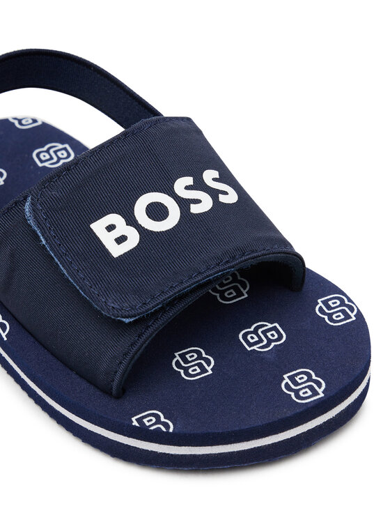 BOSS BOSS Sandały J52156 S Granatowy