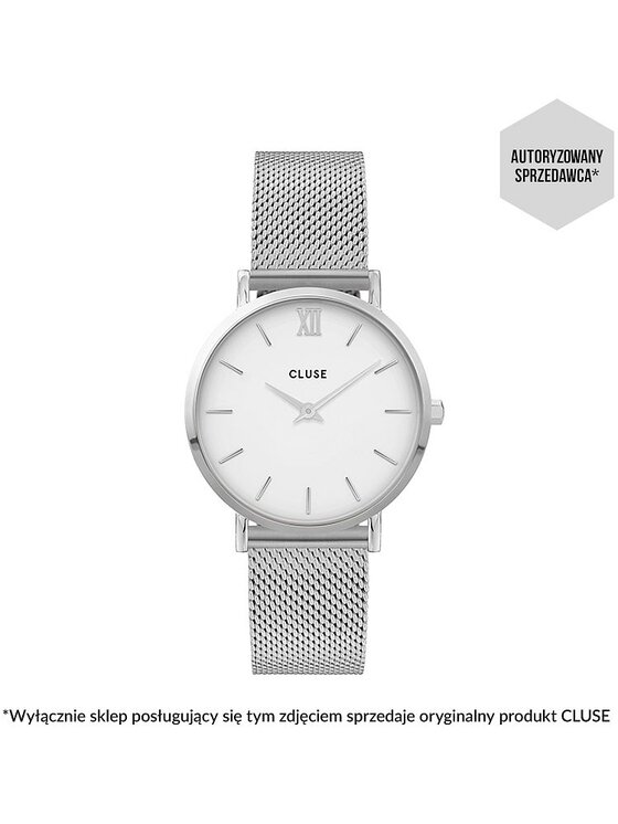 Cluse Cluse Hodinky CW0101203002 Stříbrná