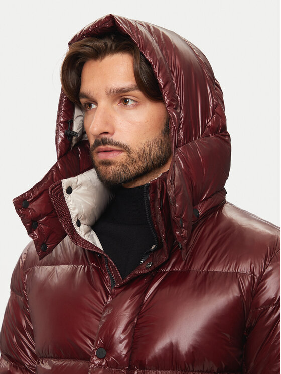 Hetregó Hetregó Pernata jakna Justin 8N562 Tamnocrvena Regular Fit
