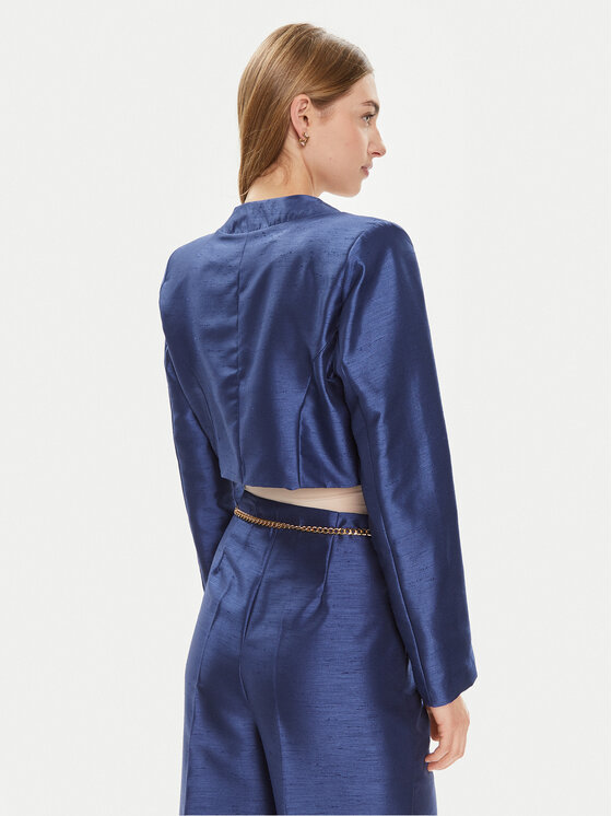 Rinascimento Rinascimento Bolero CFC0117611003 Albastru Regular Fit