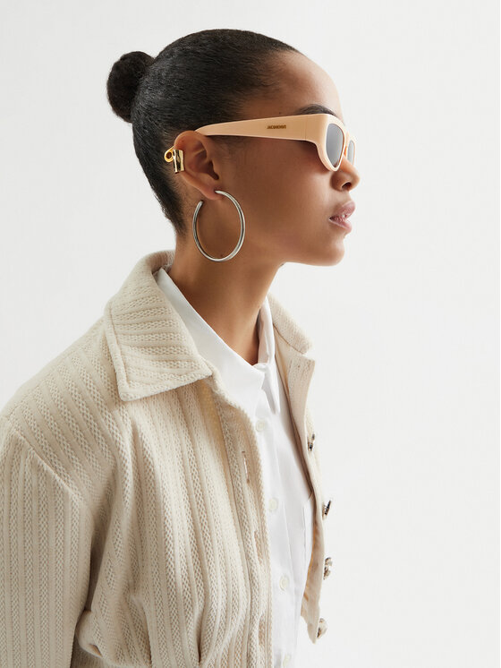 JACQUEMUS JACQUEMUS Sluneční brýle JAC2C2SUN Béžová