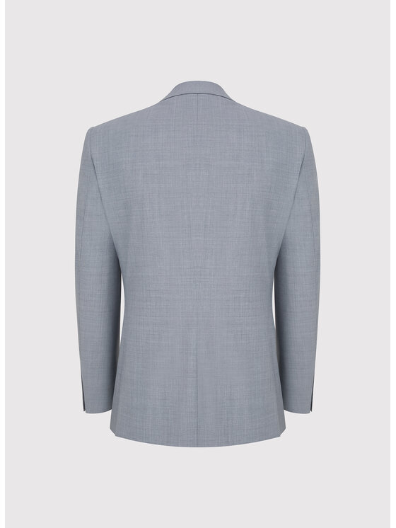 Pako Lorente Pako Lorente Marynarka P25WF-3G-004 Szary Super Slim Fit