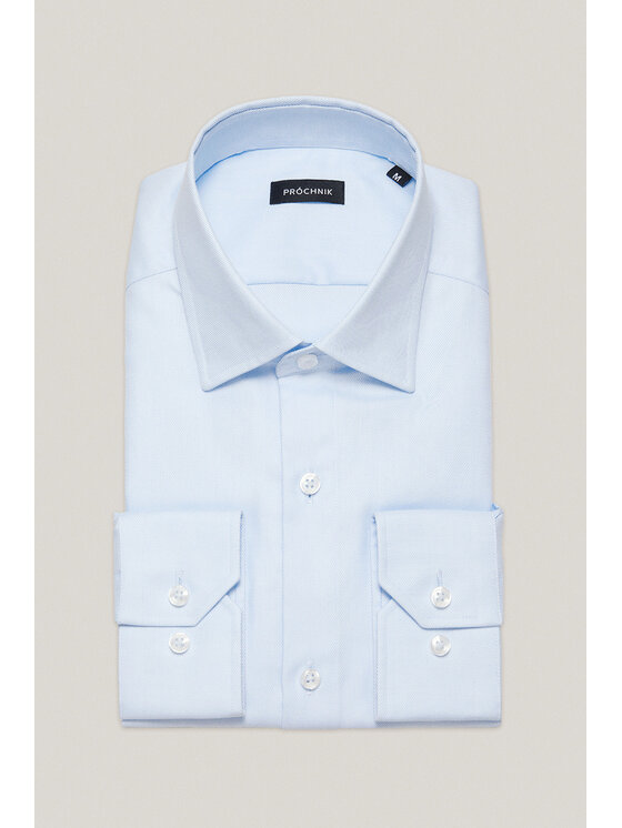 Próchnik Próchnik Koszula PM57 KO073125000018 Niebieski Slim Fit