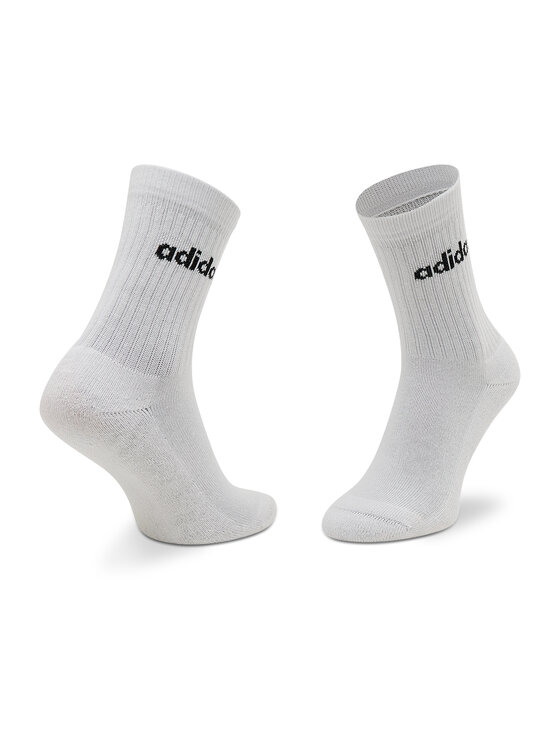 adidas Súprava 3 párov vysokých ponožiek unisex Hc Crew 3Pp GE1379 Biela •  Modivo.sk