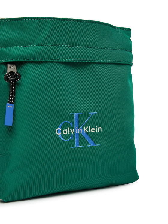 Calvin Klein Calvin Klein Geantă crossover Bold Flatpack LV04D3178G Verde