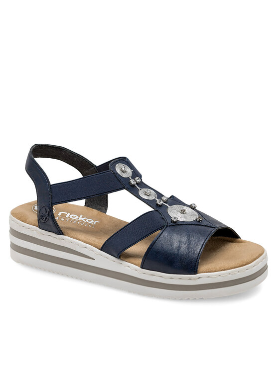 Rieker Rieker Sandale V0287-14 Bleumarin