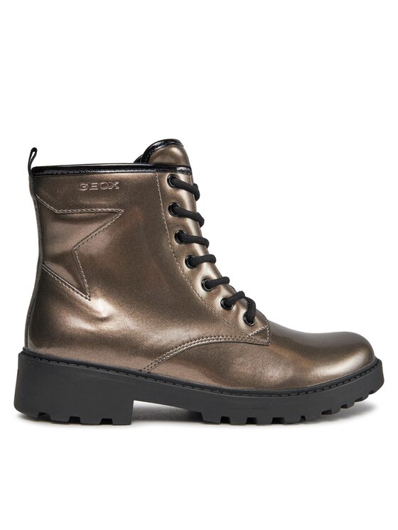 Geox Geox Schnürstiefeletten Jr Casey J9420G 000HH C9247 D Goldfarben