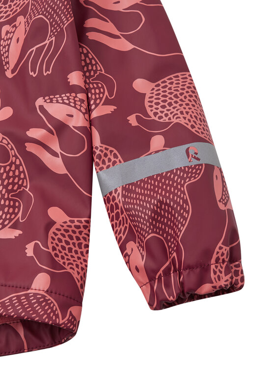 Reima Reima Vodootporna jakna Koski 5100024A Crvena Regular Fit