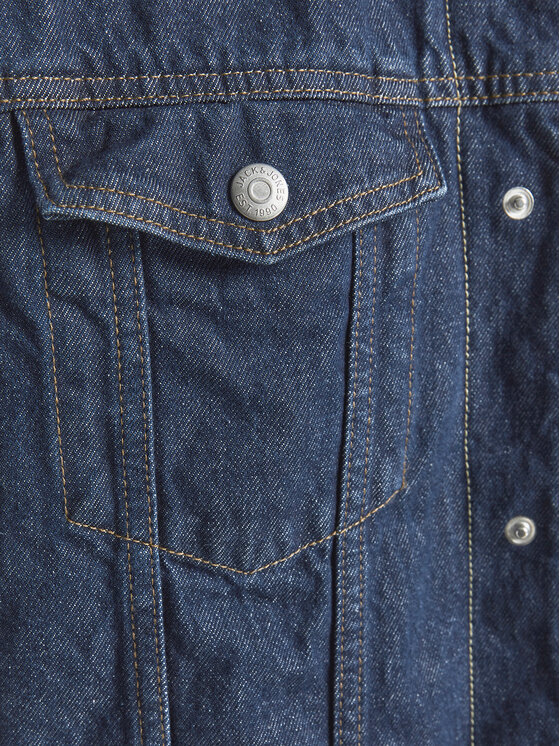 Jack&Jones Jack&Jones Kurtka jeansowa Jean 12181157 Granatowy Regular Fit