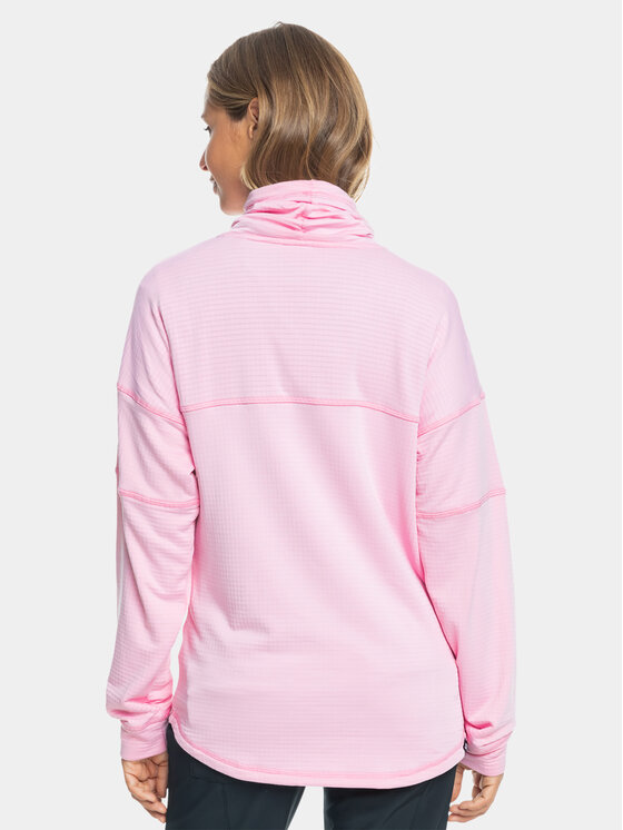 Roxy Roxy Majica dugih rukava Vertere Otlr ERJFT04718 Ružičasta Regular Fit
