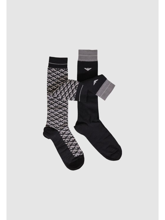 Emporio Armani Underwear Emporio Armani Underwear Κάλτσες μακριές T50-SOCKS SET Γκρι