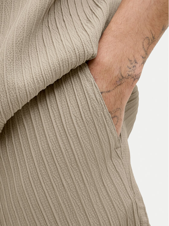 Jack & Jones Jack & Jones Szorty materiałowe Jaiden 12269672 Beżowy Relaxed Fit