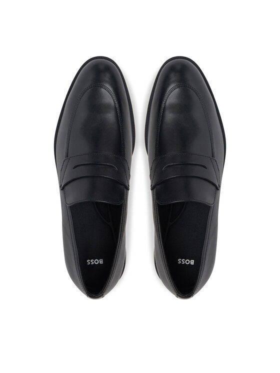 BOSS BOSS Loaferke Tayil 50541699 Črna