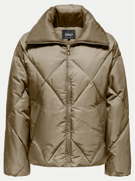 ONLY ONLY Télikabát Pippi 15322803 Barna Regular Fit