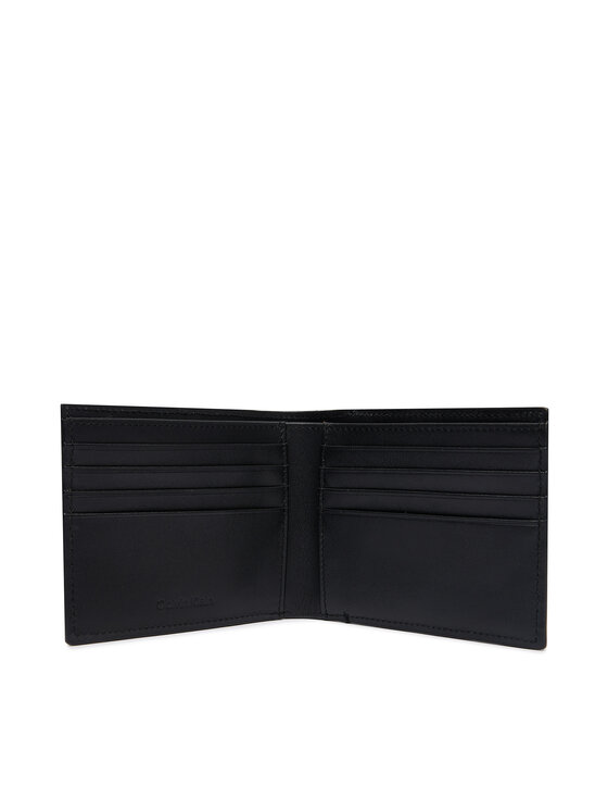 Calvin Klein Calvin Klein Suur meeste rahakott Plaque Ew Billfold LV04D1066G Must