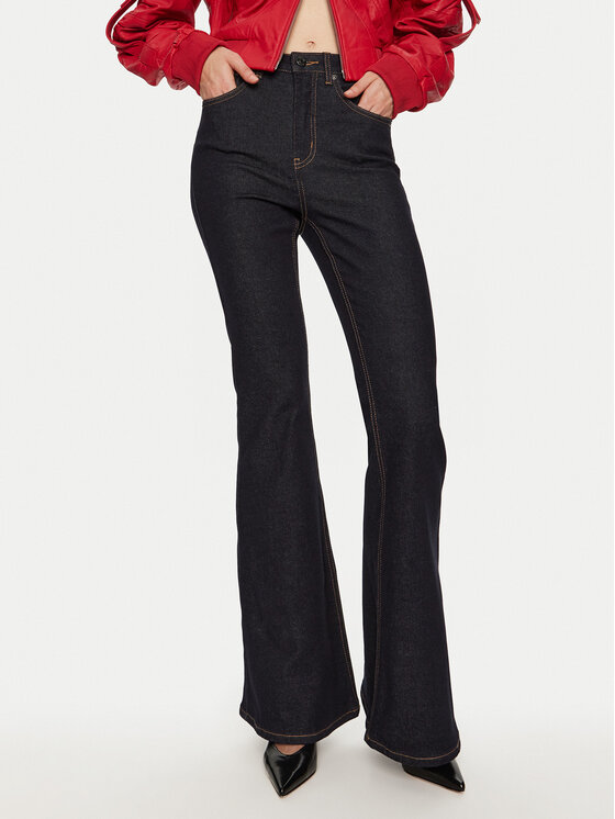 Gestuz Gestuz Farmer Nathalie 10909482 Sötétkék Flare Fit