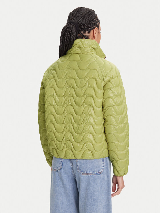 K-Way K-Way Demisezoninė striukė Soje K71421W Žalia Slim Fit