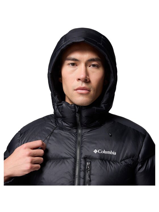 Columbia Columbia Kurtka zimowa Cloudview Down Hoode 2134192010 Czarny Regular Fit