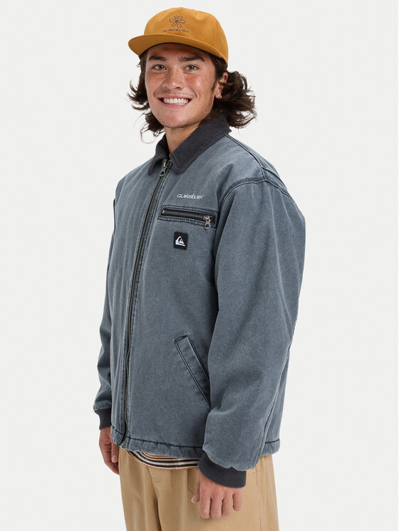 Quiksilver Quiksilver Farmer kabát Shaper Pad EQYJK04174 Szürke Regular Fit