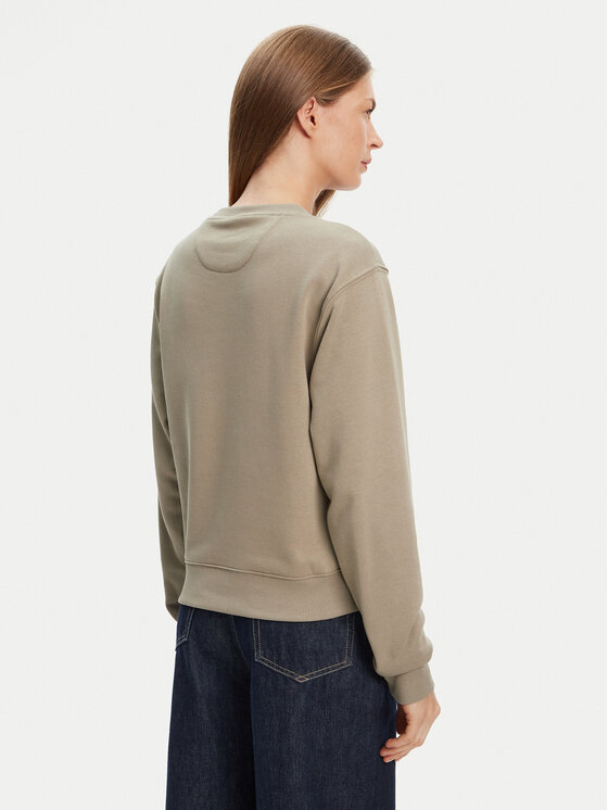 Guess Guess Суитшърт W5YQ06 KB681 Зелен Regular Fit