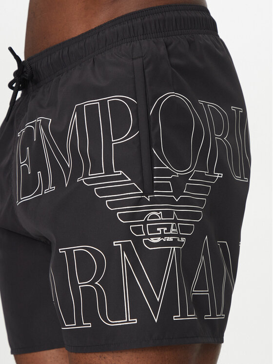 Emporio Armani Underwear Emporio Armani Underwear Pantaloni scurți pentru înot EM000583 AF12326 UC001 Negru Regular Fit